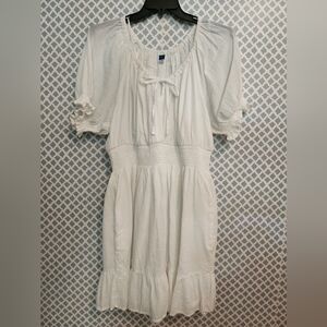 NWT Old Navy Women's Boho White Dress